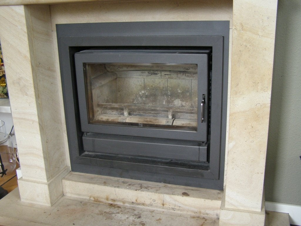 Houtkachel / Inzethaard, Ophalen, Gebruikt, Houtkachel, Inbouw