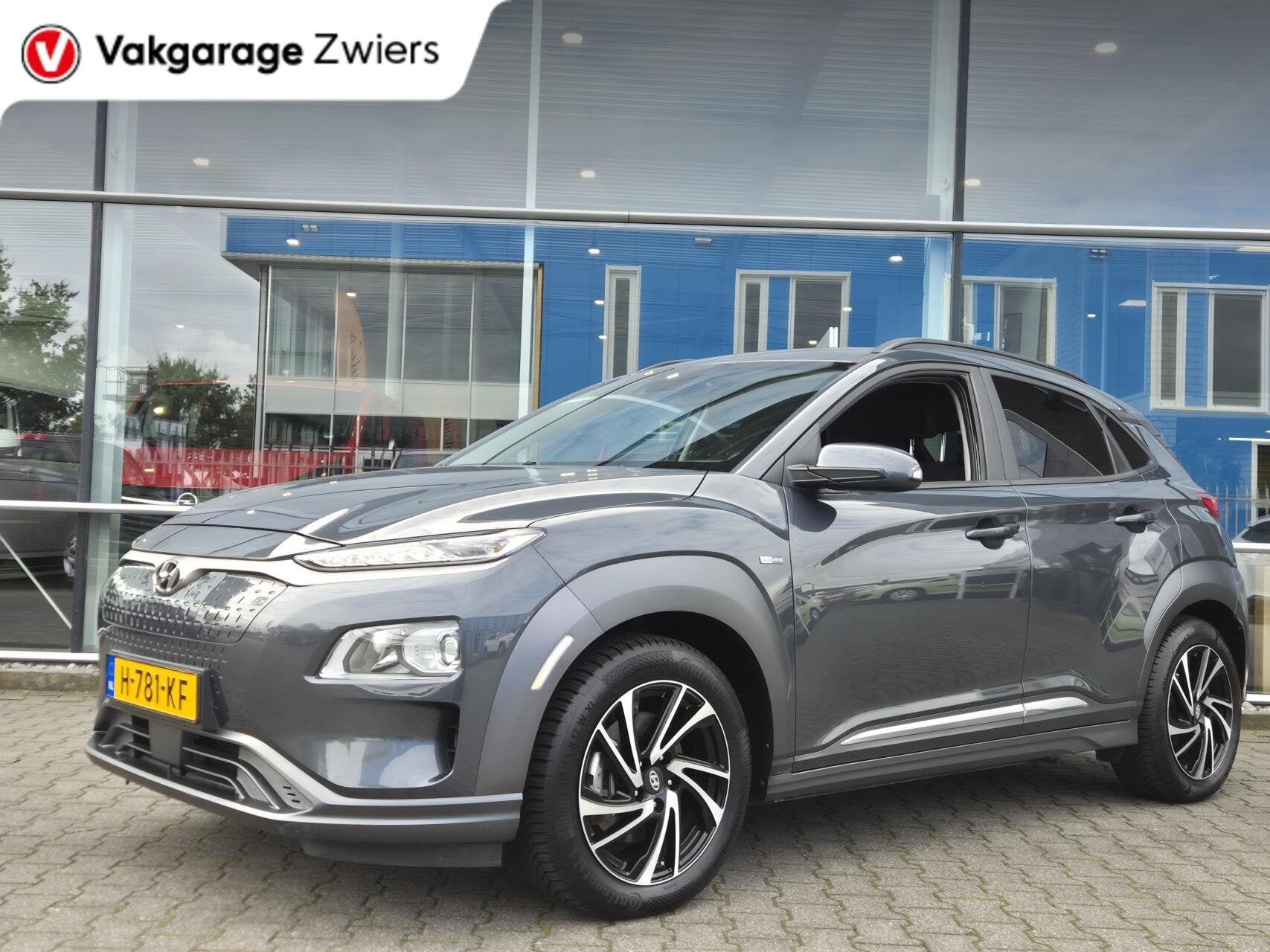 Hyundai Kona EV Fashion 64 kWh SOH 90.5% Warmtepomp|Apple Ca, Auto's, Gebruikt, Met garantie (alle), Origineel Nederlands, Adaptive Cruise Control