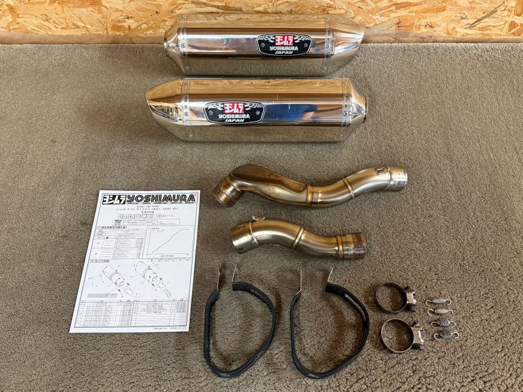 Yoshimura Japan R-77J uitlaten GSX-R1000 GSXR1000 K9 L0 L1, Motoren, Yoshimura Japan, Gebruikt, Verzenden, 6748 Nakatsu, Aiko-Gun, Aikawa-Machi, Kanagawa-Pref., 243-0303, JP