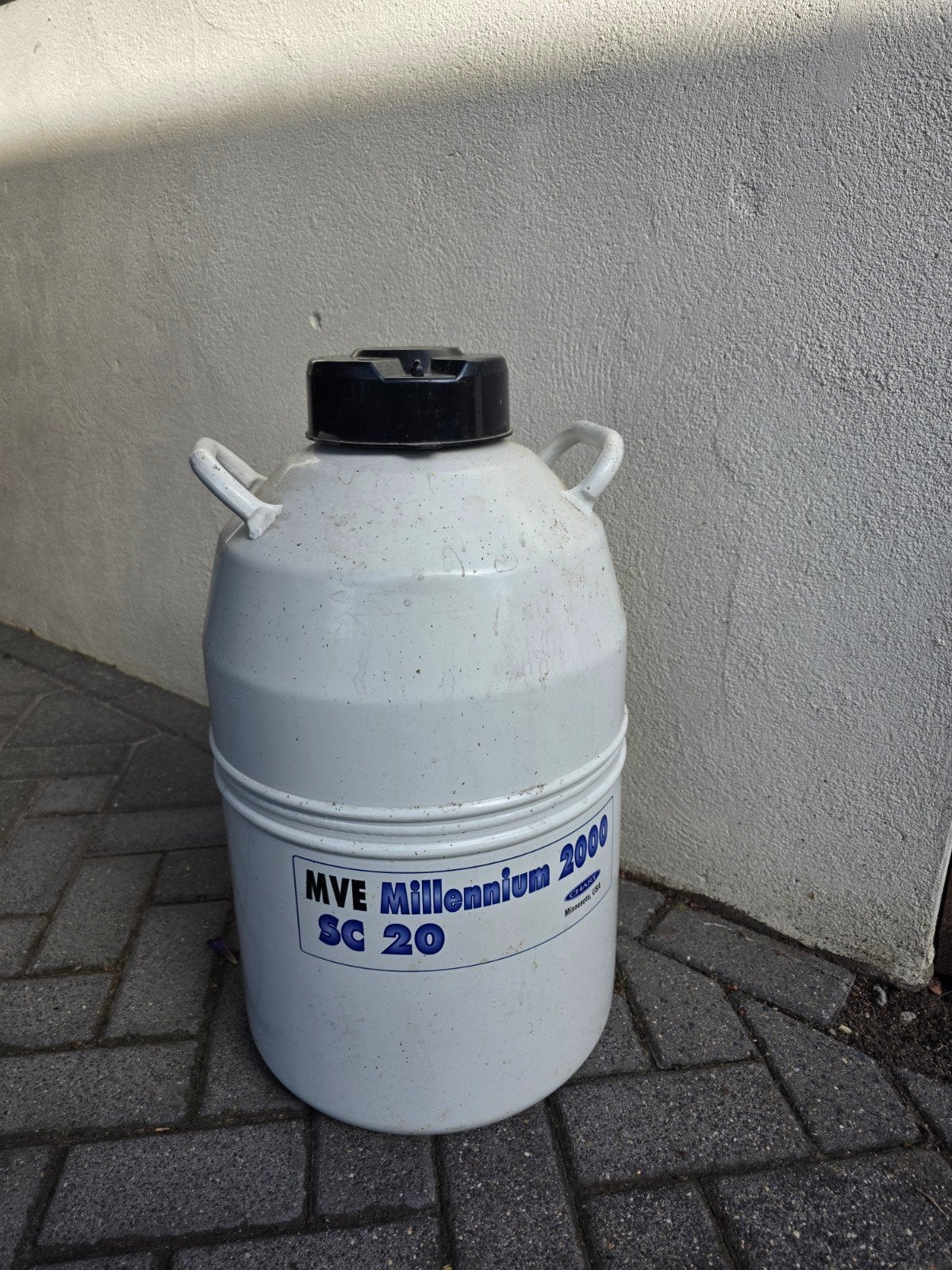 Stikstofvat, stikstofcontainer, ki, runderen,
