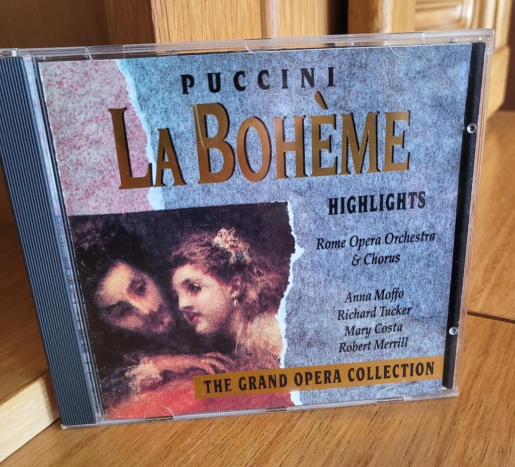 La Boheme Highlights - Moffo/ Tucker/ Merrill, Ophalen of Verzenden, Classicisme, Zo goed als nieuw, Opera of Operette