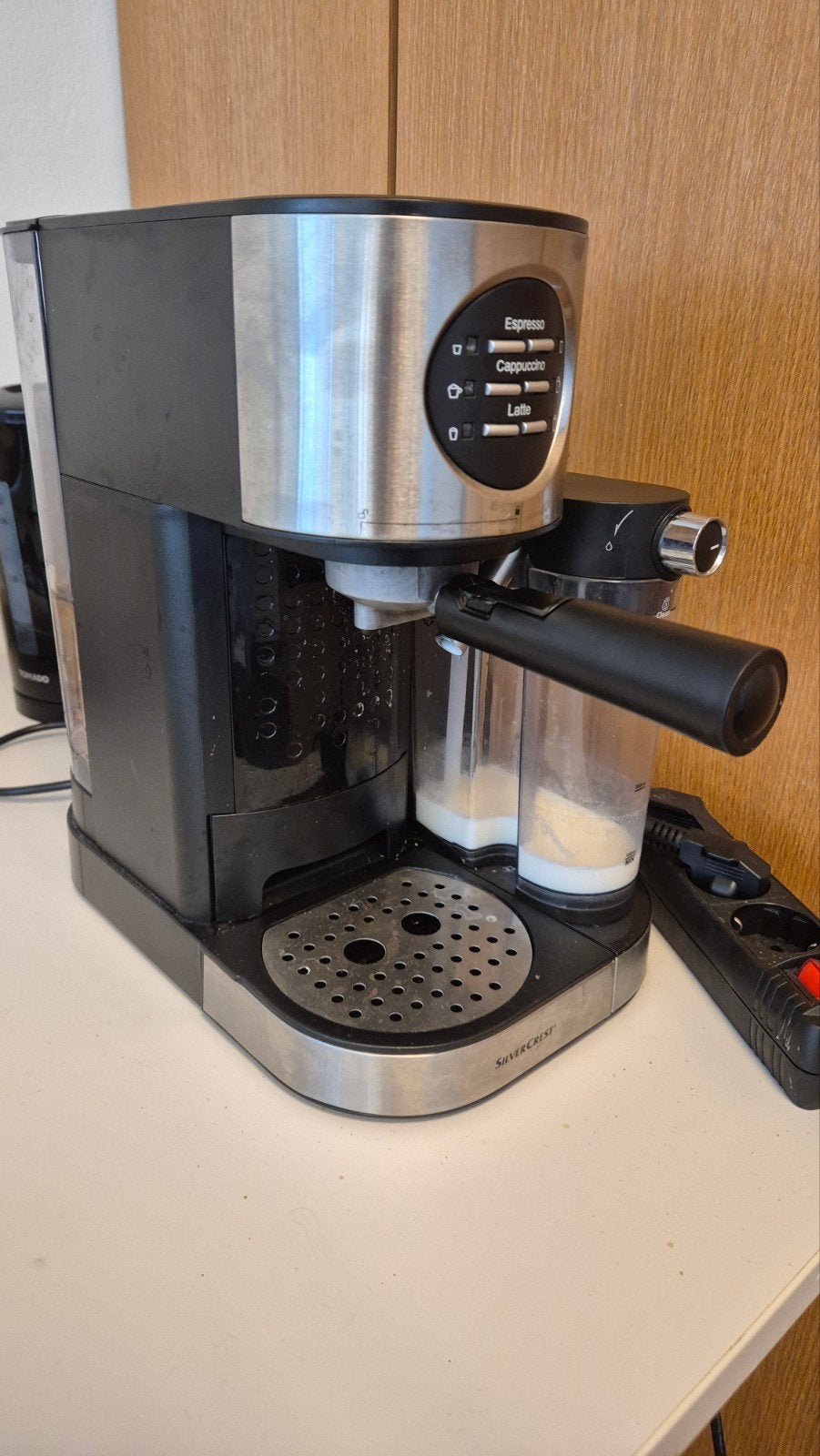 Silvercrest Espresso Apparaat met Melkopschuimer, Ophalen, Gebruikt, Espresso apparaat, Gemalen koffie