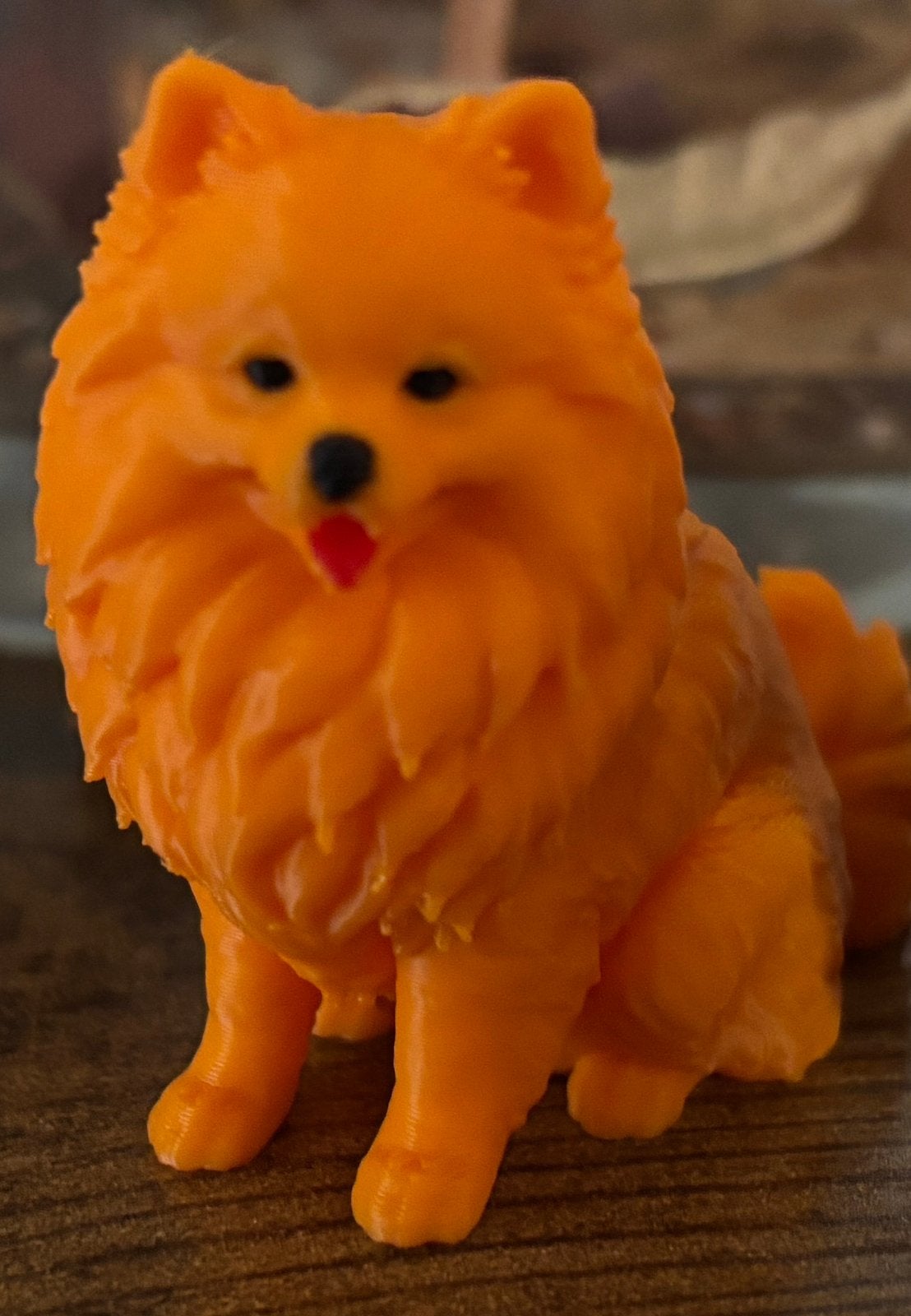 3D print Hondje Pomchi 5 cm, Ophalen of Verzenden, Nieuw, Hond of Kat, Beeldje of Figuurtje