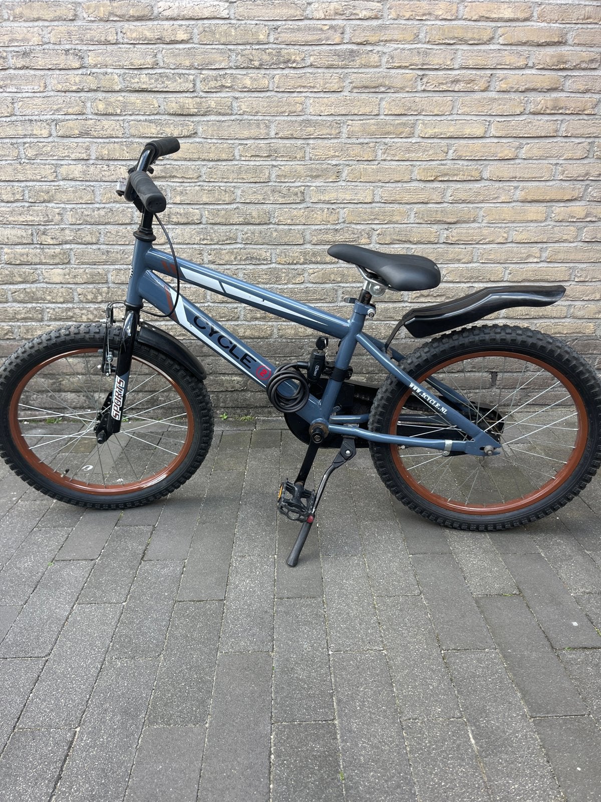 Stoere kinderfiets - Cycle 20 inch, Fietsen en Brommers, Ophalen, Gebruikt, Terugtraprem, 20 inch of meer