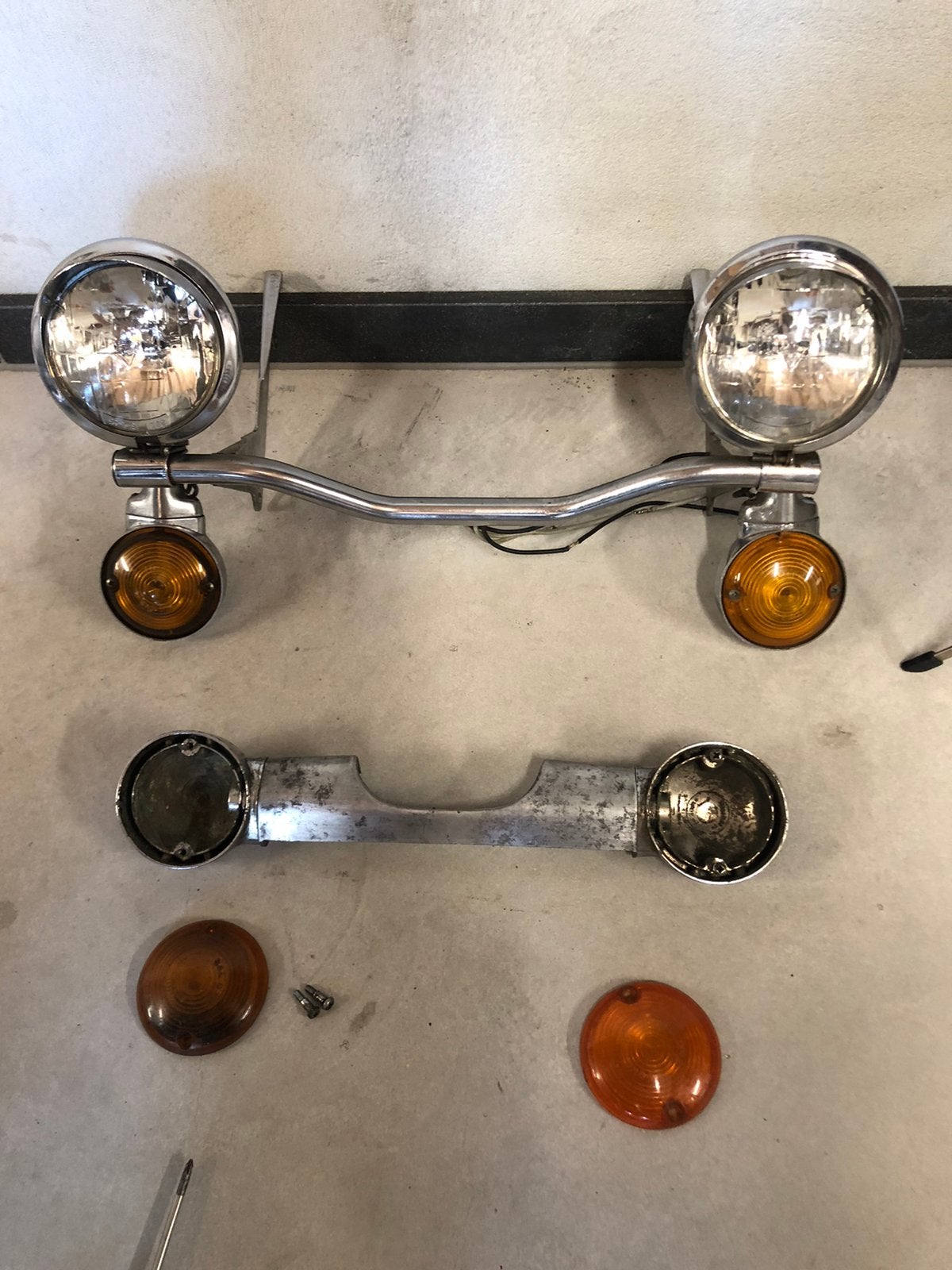 Harley-Davidson flh electra glide early/shovelhead guide, Motoren, Onderdelen | Harley-Davidson, Ophalen of Verzenden, Gebruikt