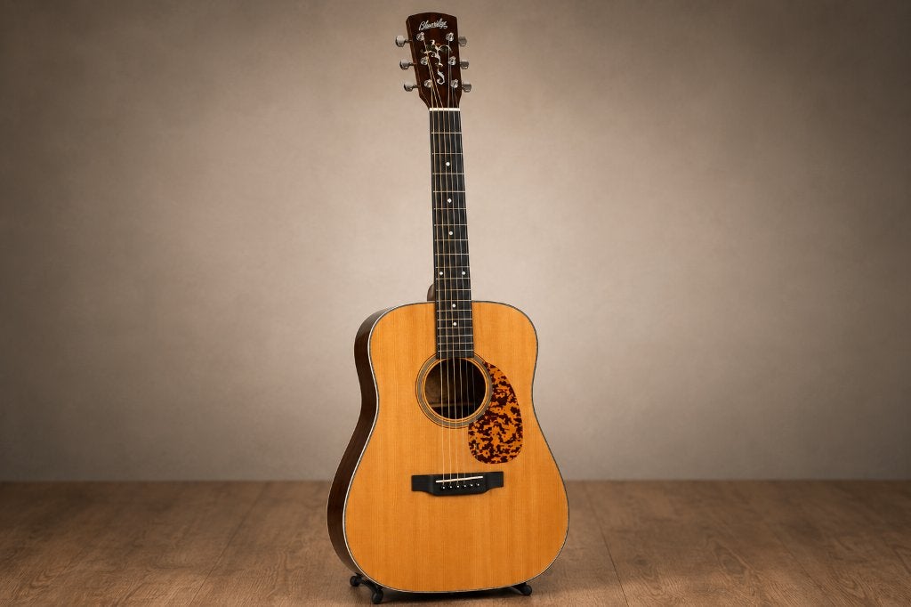 Blueridge BR-240A – massief hout – incl. koffer, Muziek en Instrumenten, Ophalen, Gebruikt, Western- of Steelstringgitaar, Met koffer