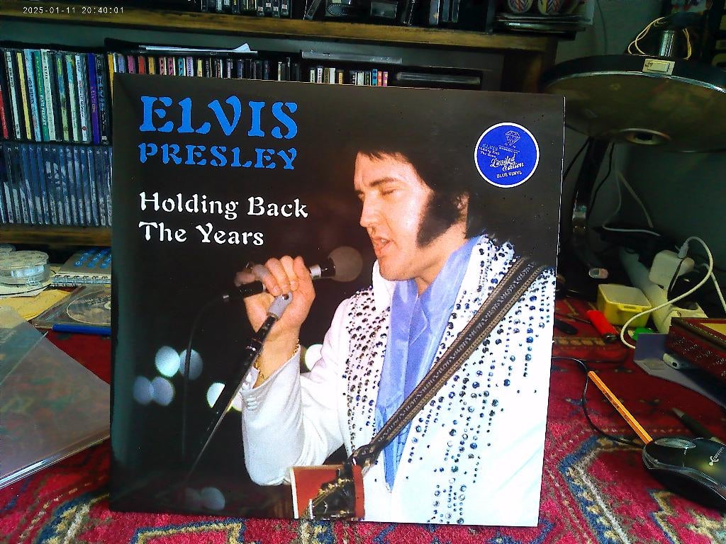 ELVIS PRESLEY, Beschermende buitenhoes, Ophalen of Verzenden, Zo goed als nieuw, 12 inch
