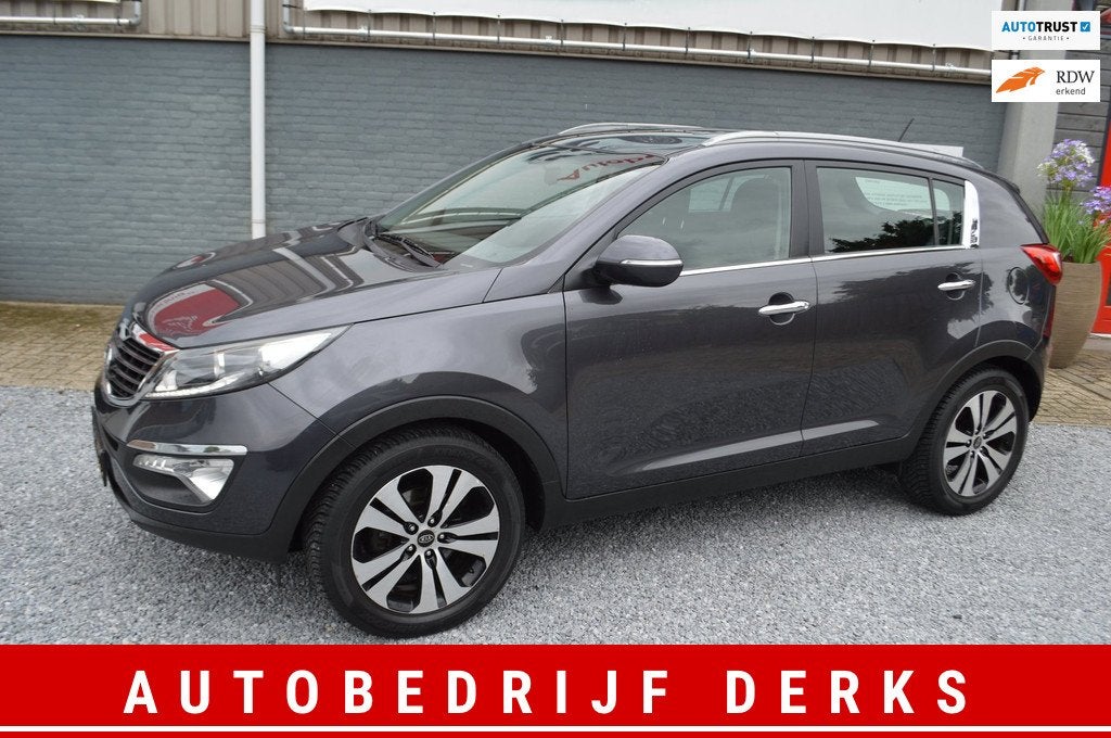 Kia Sportage 2.0 X-ecutive Automaat Airco Navi 4X4 Trekhaak, Auto's, Kia, Stof, Gebruikt, 4 cilinders, 163 pk