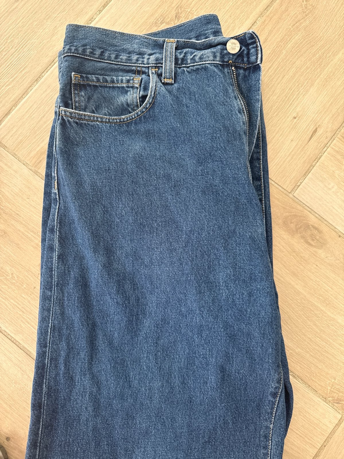Carhartt Jeans - Zo goed als nieuw, Ophalen, Zo goed als nieuw, Blauw, Overige jeansmaten