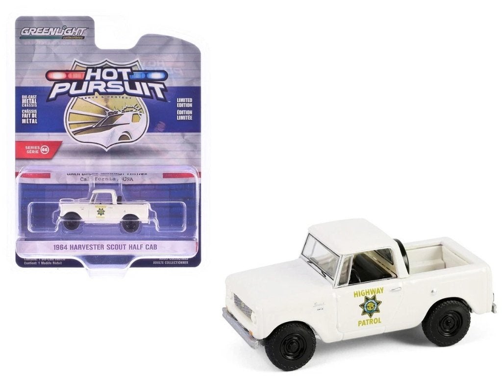 1964 Harvester Scout van Greenlight 1/64 Highway Patrol, Ophalen of Verzenden, Nieuw, Auto