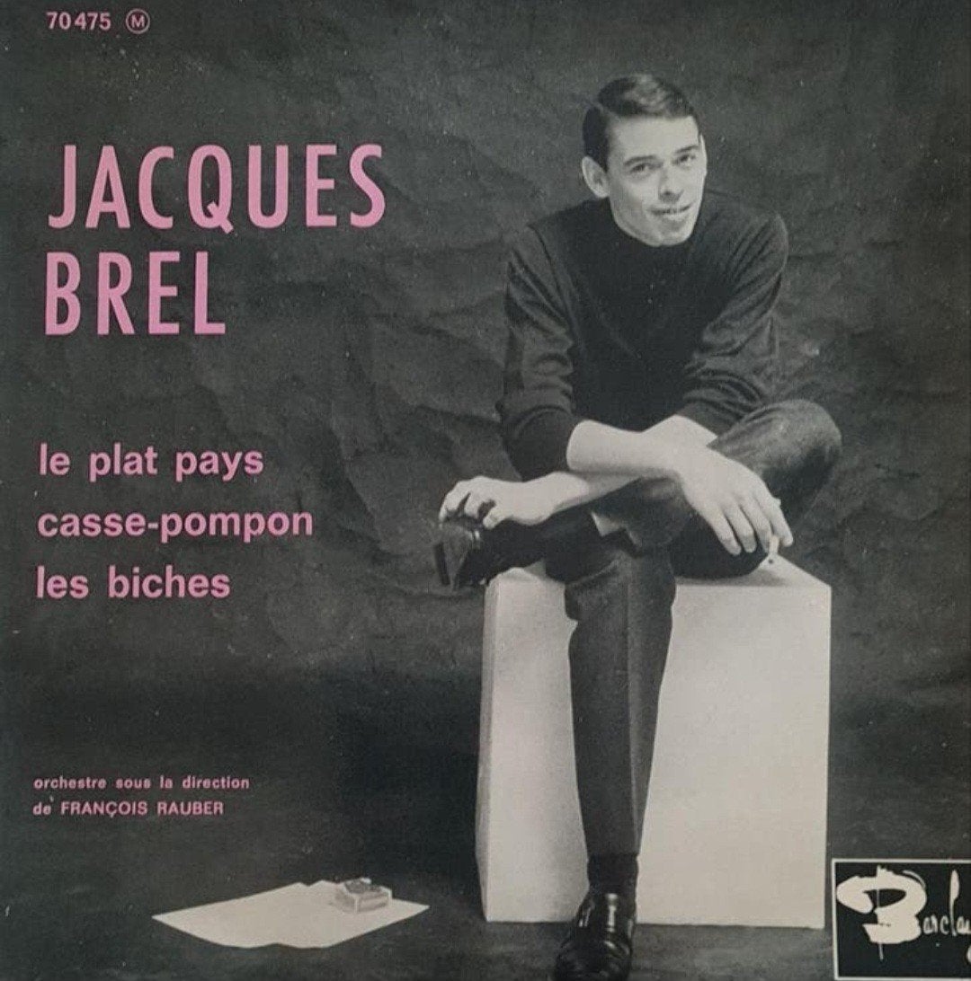 JACQUES BREL  - LE PLAT PAYS, Ophalen of Verzenden, Gebruikt