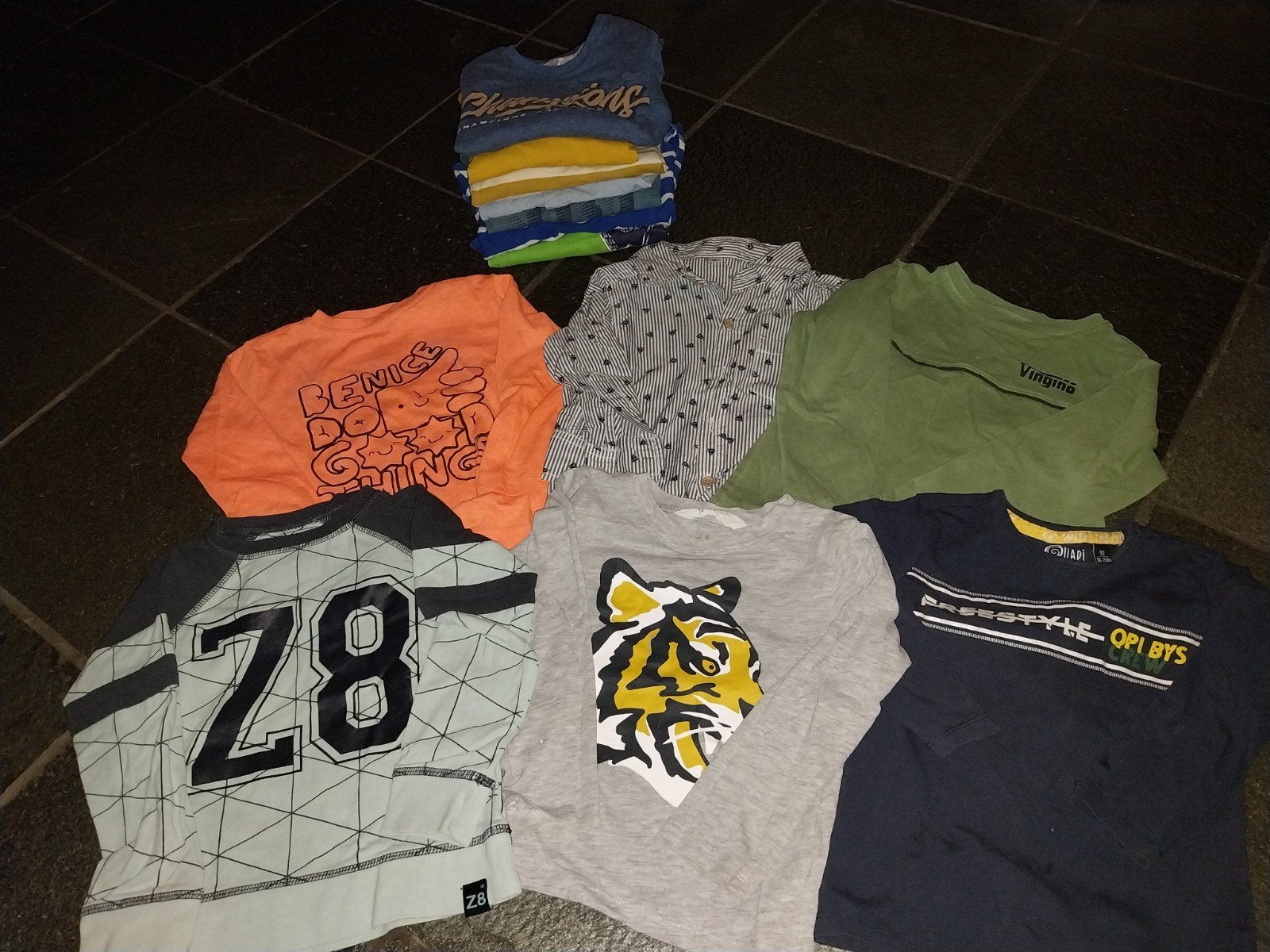 Kledingpakket 13 longsleeves., Gebruikt, Ophalen of Verzenden, Shirt of Longsleeve, Vingino, Z8