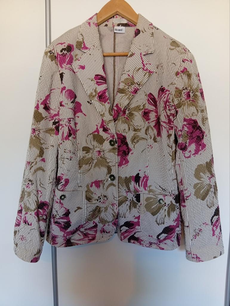 Mooie delmod blazer 44, Ophalen of Verzenden, Jasje, Gedragen, Delmod