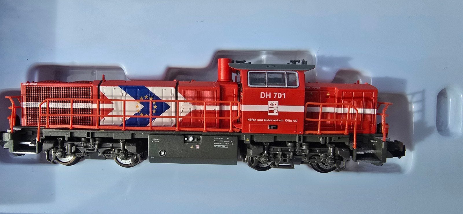 hobbytrain n-spoor H2941 G1700 HGK  topstaat in ovp., Overige merken, Gelijkstroom, Wagon, Ophalen of Verzenden