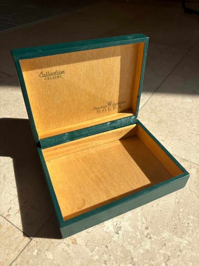 Rolex Cellini Portrait Doos met 2 originele bandjes, Ophalen