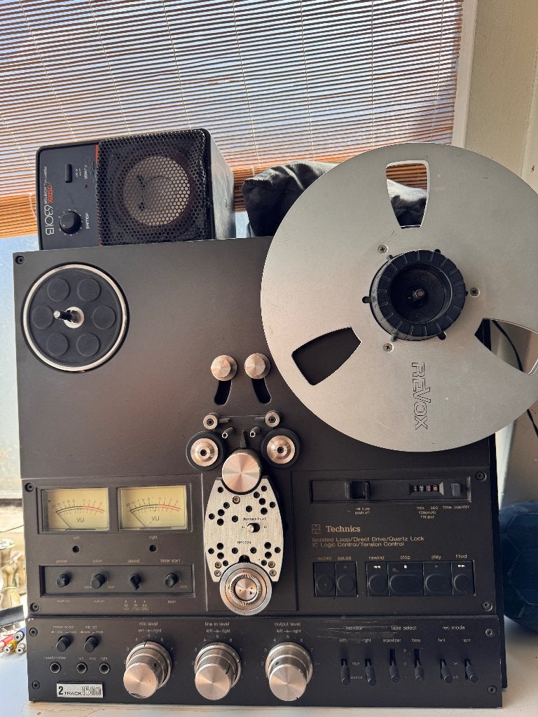 2-Track 1500 Technics Tape recorder, Ophalen of Verzenden, Bandrecorder