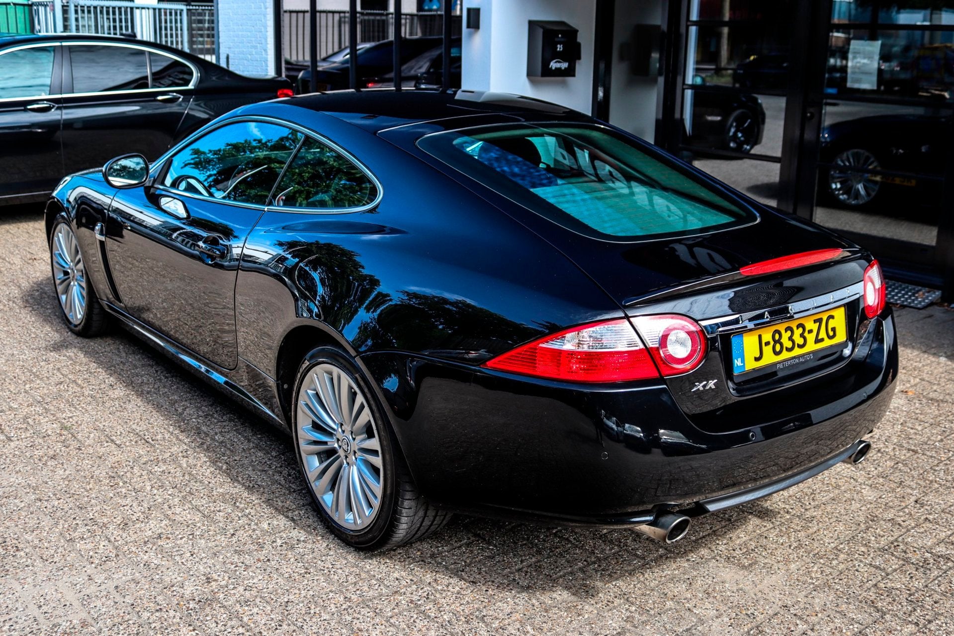 Jaguar XK 3.5 V8 Coupé E DEALER OH ZEER GOEDE STAAT LEDER, Auto's, Navigatiesysteem, Achterwielaandrijving, Gebruikt, 3555 cc