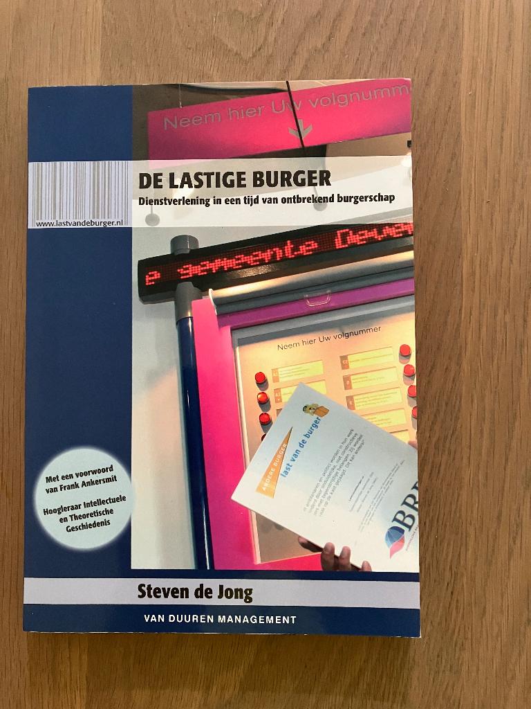 Boek de lastige burger, Ophalen of Verzenden, Zo goed als nieuw, Maatschappij en Samenleving, Nederland