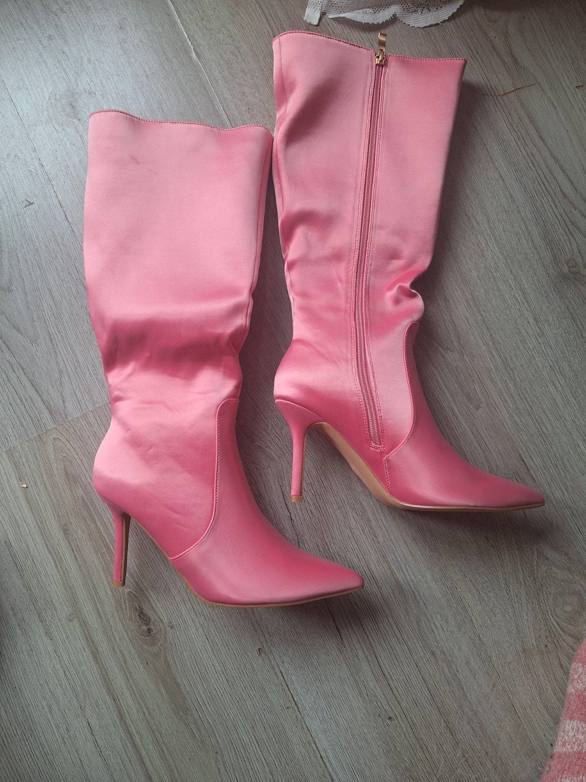 nieuwe hoge hakken, Hoge laarzen, Nieuw, Ophalen of Verzenden, Roze