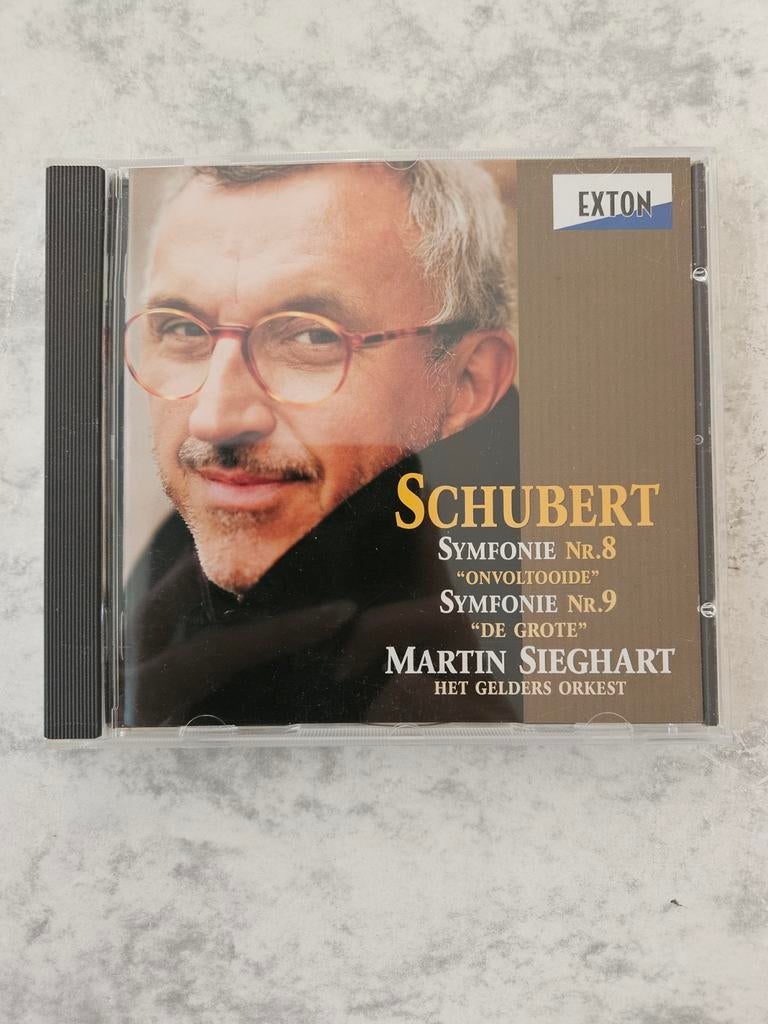 Schubert: Symfonie Nr. 8 & 9 – Martin Sieghart & Het Gelders, Ophalen of Verzenden, Romantiek, Zo goed als nieuw, Orkest of Ballet