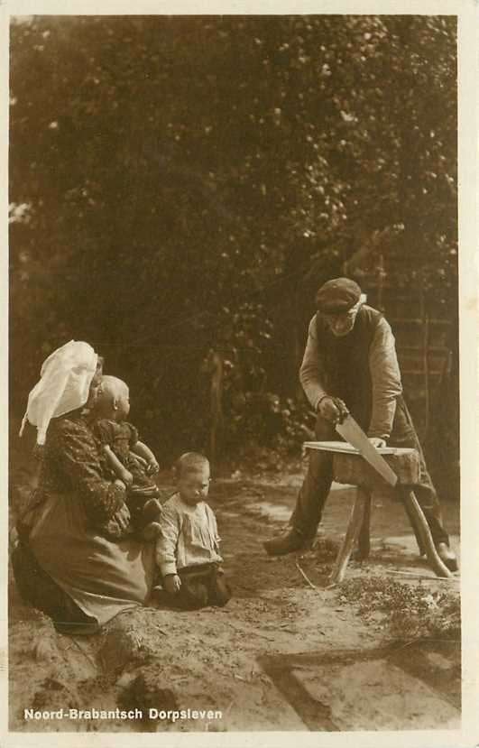 380-695-007 Noordbrabantsch Dorpsleven, Verzenden, Voor 1920, Noord-Brabant