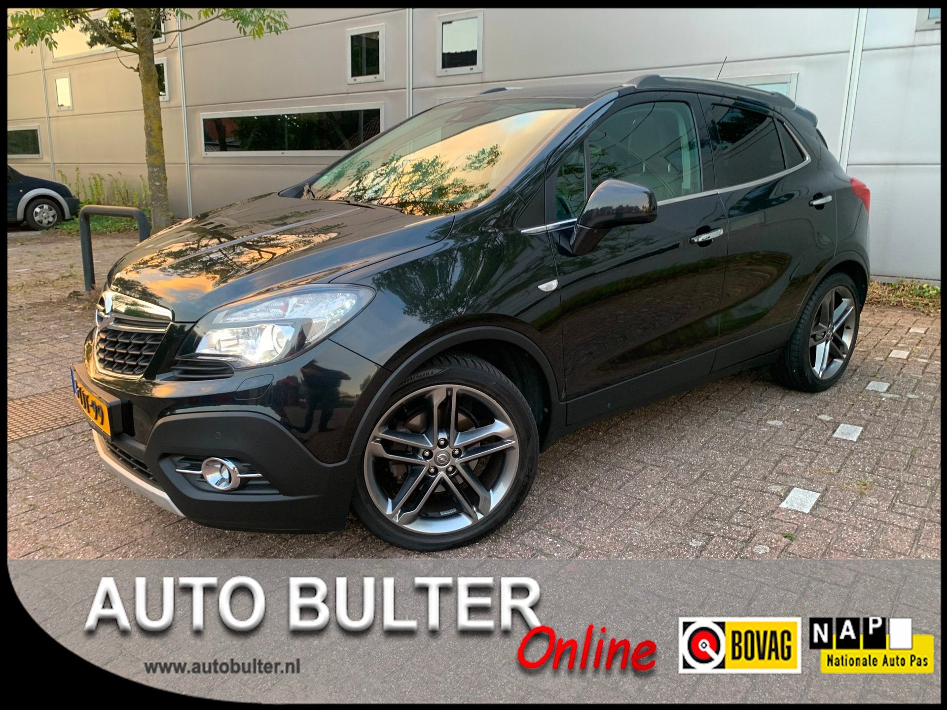 Opel Mokka 1.4 T Edition, Auto's, Euro 5, Gebruikt, Zwart, 4 cilinders