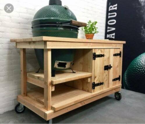 bbq meubel,grill guru,kamado,bastard,urban,weber,egg,bbq, Ophalen of Verzenden, Nieuw