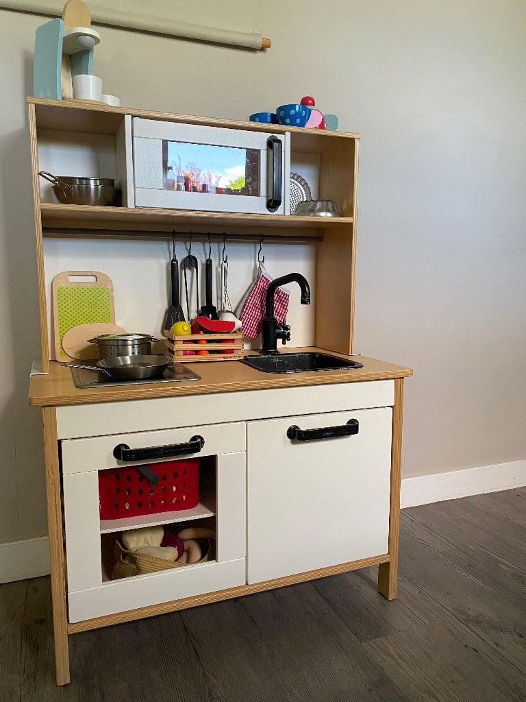 IKEA keukentje met toebehoren, Ophalen, Gebruikt, Hout, Speelkeuken