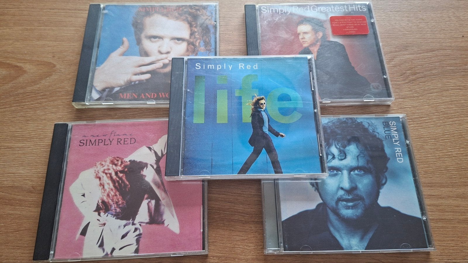 Simply Red CD Collectie - 5 Albums, Gebruikt, Pop, Ophalen of Verzenden, Inclusief doosje