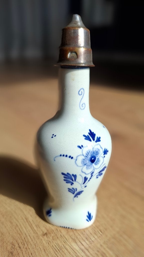 Delfts blauw flesje, Antiek en Kunst, Antiek | Keramiek en Aardewerk, Ophalen of Verzenden