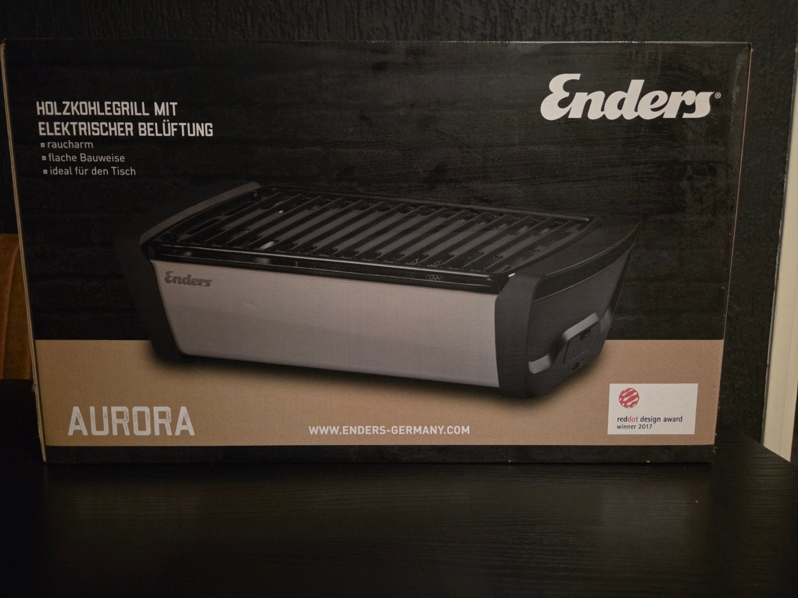 Enders Aurora Houtskoolgrill - Nieuw in doos, Tuin en Terras, Ophalen of Verzenden, Nieuw, Enders