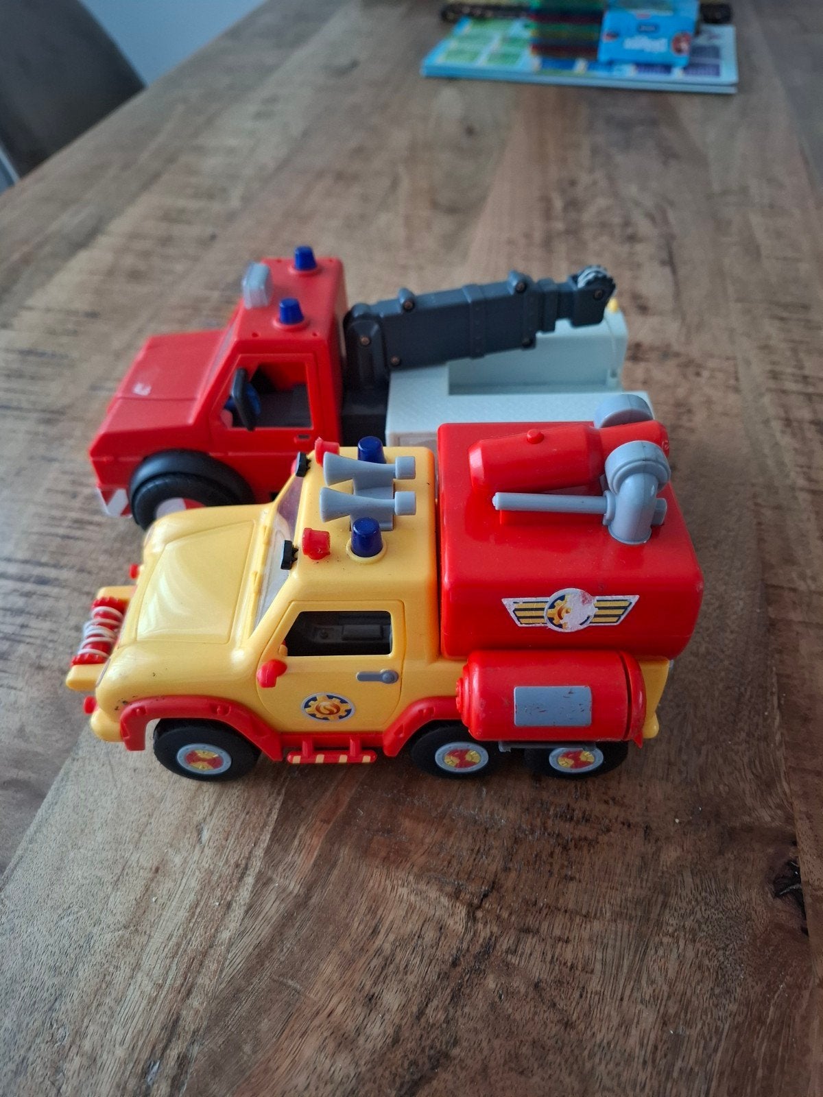 Brandweerman Sam speelgoedvoertuigen set, Ophalen of Verzenden, Gebruikt