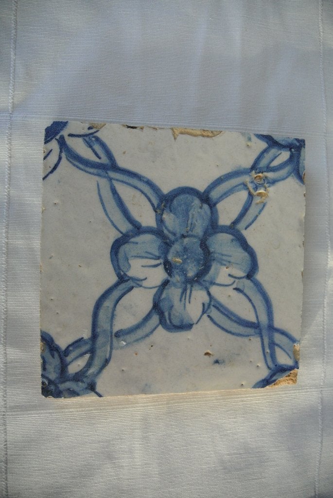Antieke Portugese tegel, Antiek en Kunst, Ophalen of Verzenden