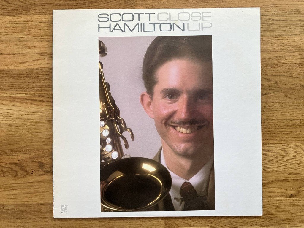 Scott Hamilton / Close Up, Cd's en Dvd's, Vinyl | Jazz en Blues, 1980 tot heden, Ophalen of Verzenden, Zo goed als nieuw, 12 inch