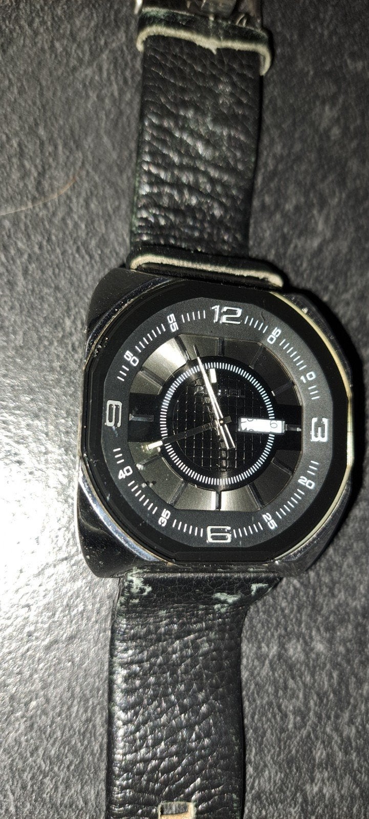 Diesel horloge, Ophalen of Verzenden, Gebruikt, Staal, Overige merken