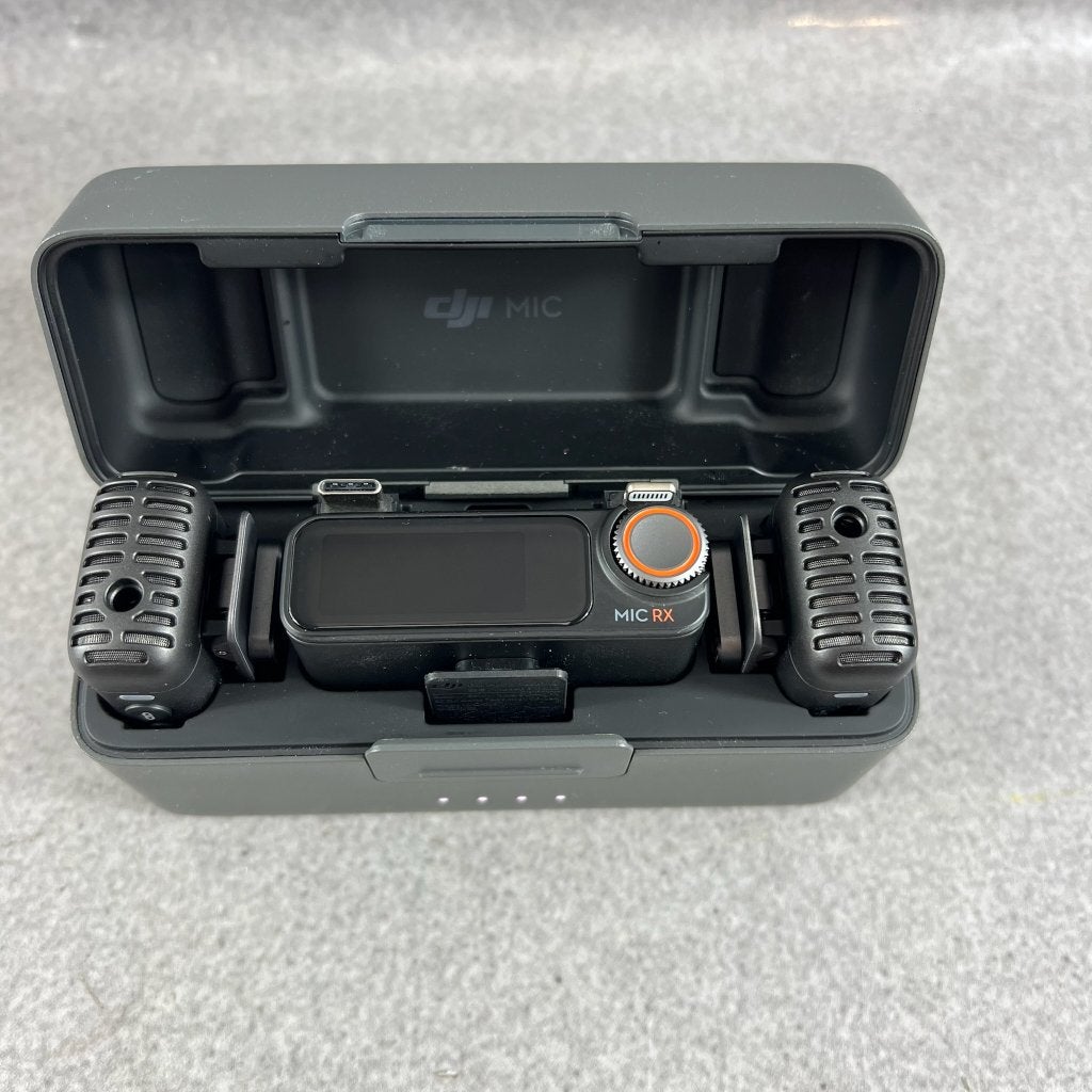 DJI Mic 2 2xTX+1RX + Charging case | hoes, kabels | 417723, Ophalen of Verzenden, Gebruikt, Overige typen, Draadloos