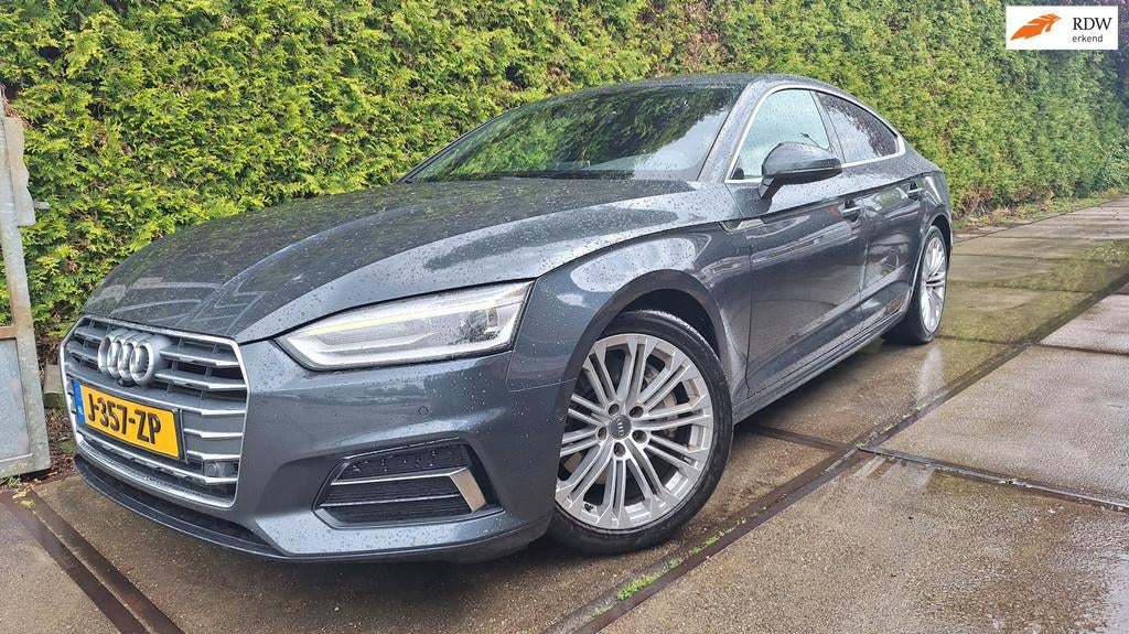 Audi A5 Sportback 2.0 TFSI MHEV Design Pro Line Plus, Gebruikt, 1465 kg, Bedrijf, Hybride Elektrisch/Benzine