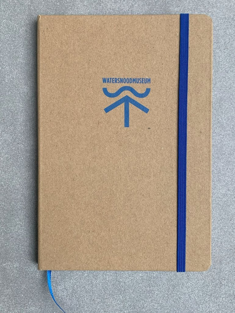 Notitieboek A5 | Watersnoodmuseum | Harde kaft | lijntjes, Ophalen of Verzenden, Nieuw, A5