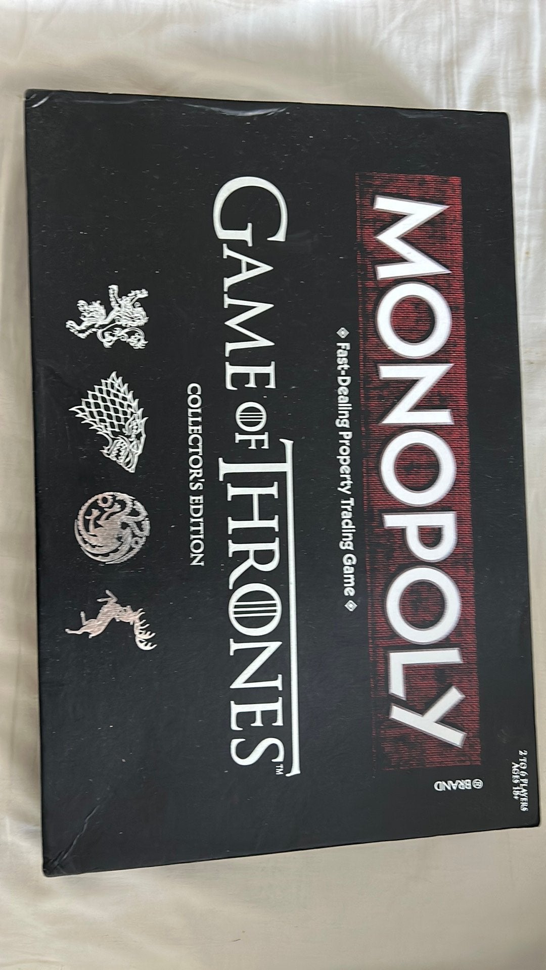 Monopoly - Game of Thrones Collector Edition, Ophalen of Verzenden, Zo goed als nieuw