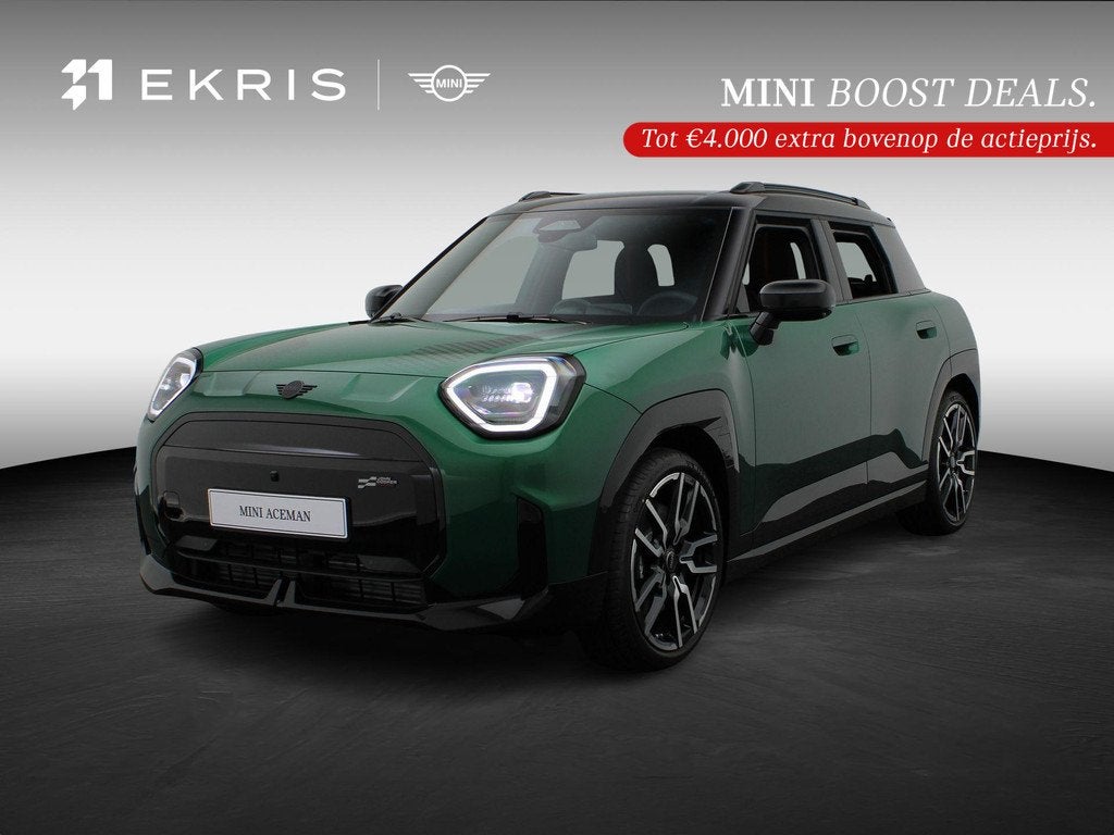 MINI Aceman E John Cooper Works Trim + Pakket L, Auto's, Mini, Stof, Zwart, Aceman, Nieuw