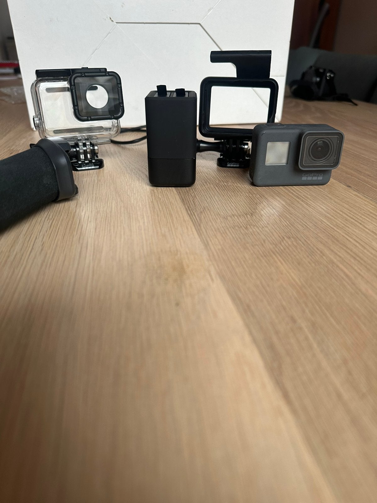 GoPro HERO5 Black + accessoires + 64GB geheugenkaart, Audio, Tv en Foto, Actiecamera's, Ophalen of Verzenden, Zo goed als nieuw
