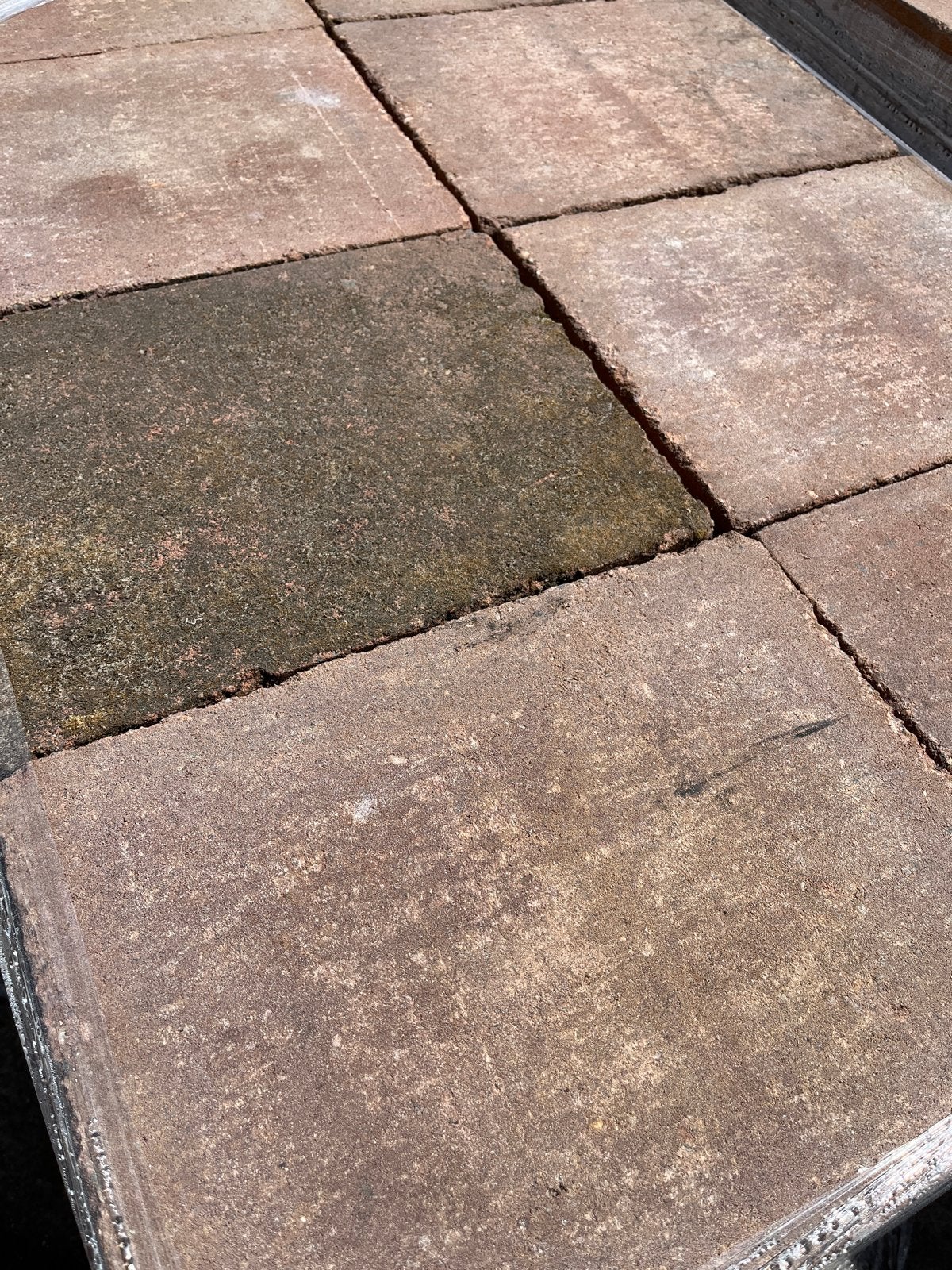 Terrastegels 40x60x6cm - 4 pallets, Ophalen, Gebruikt, 10 m² of meer, Beton