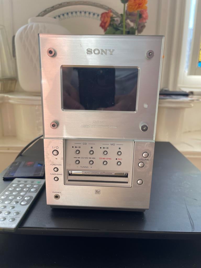SONY CMT-MD1 compact hi-fi systeem met afstandsbediening, Ophalen, Gebruikt, Microset, Sony