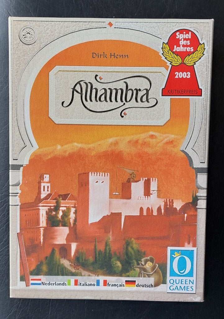 Alhambra, Vijf spelers of meer, Ophalen of Verzenden, Gebruikt, Queen Games