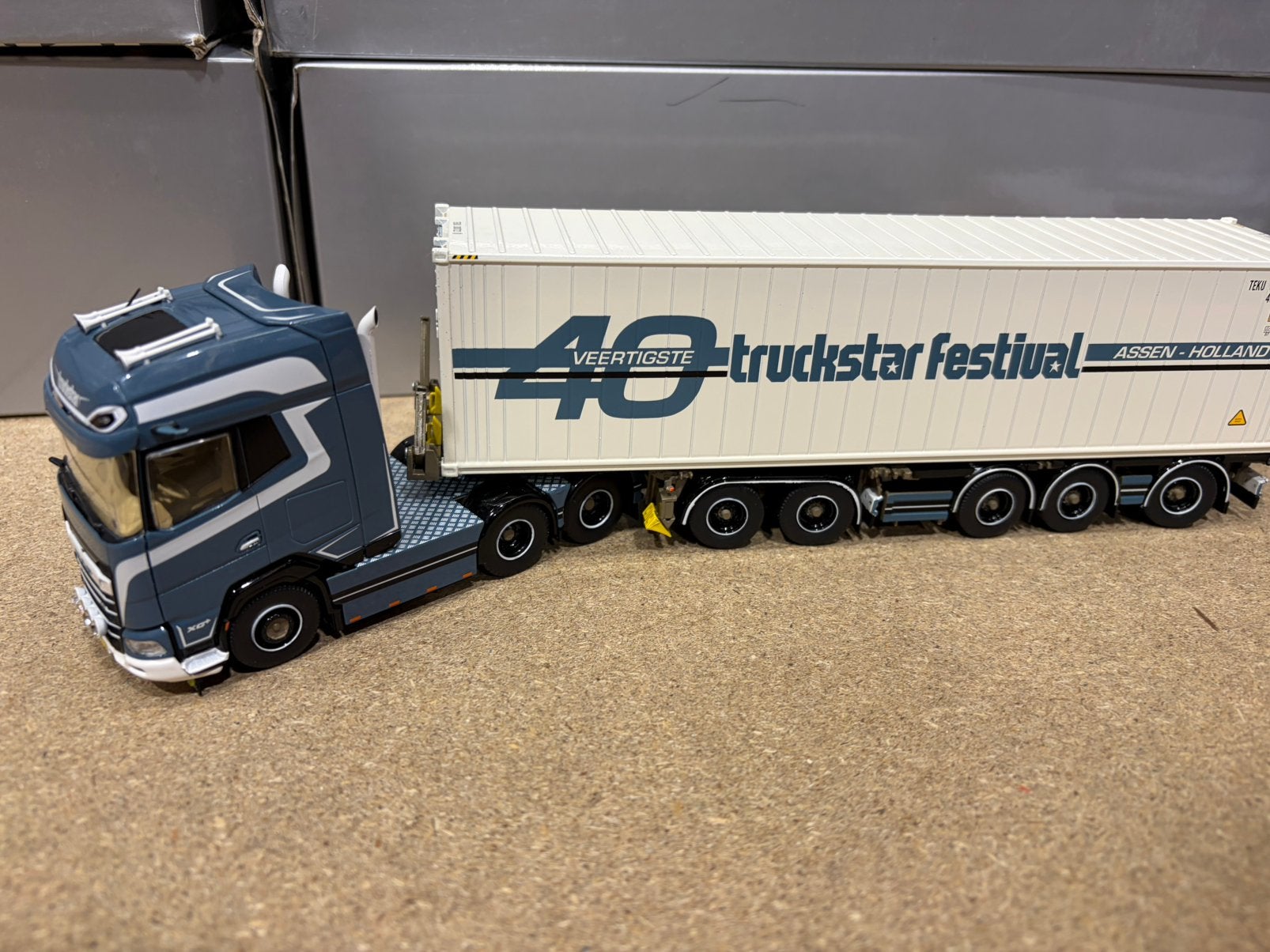 TEKNO DAF XG 6x2 TRUCKSTARFESTIVAL VEERTIGSTE, Hobby en Vrije tijd, Ophalen of Verzenden, Nieuw, Bus of Vrachtwagen, Tekno