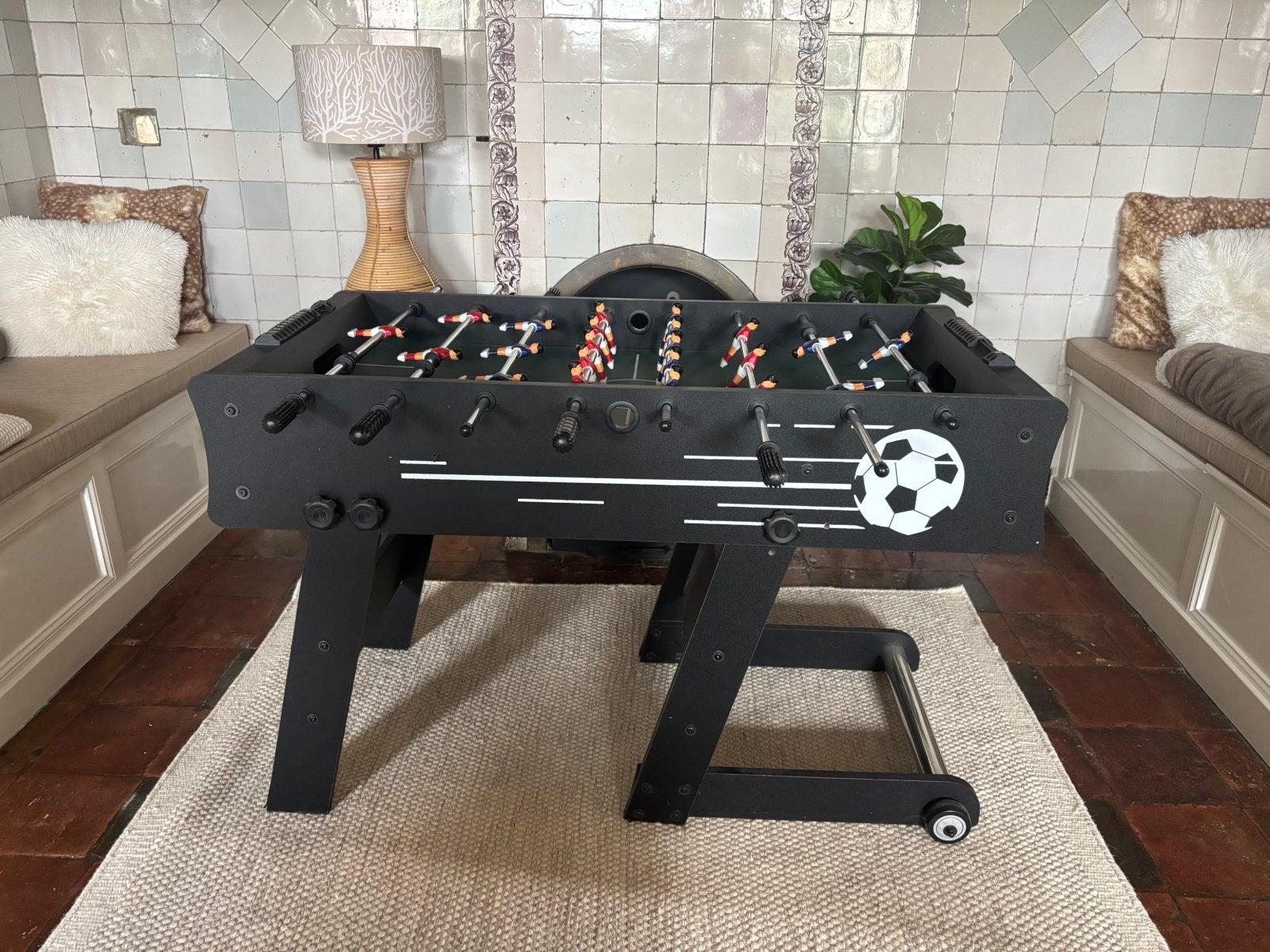 Voetbaltafel, Ophalen, Zo goed als nieuw