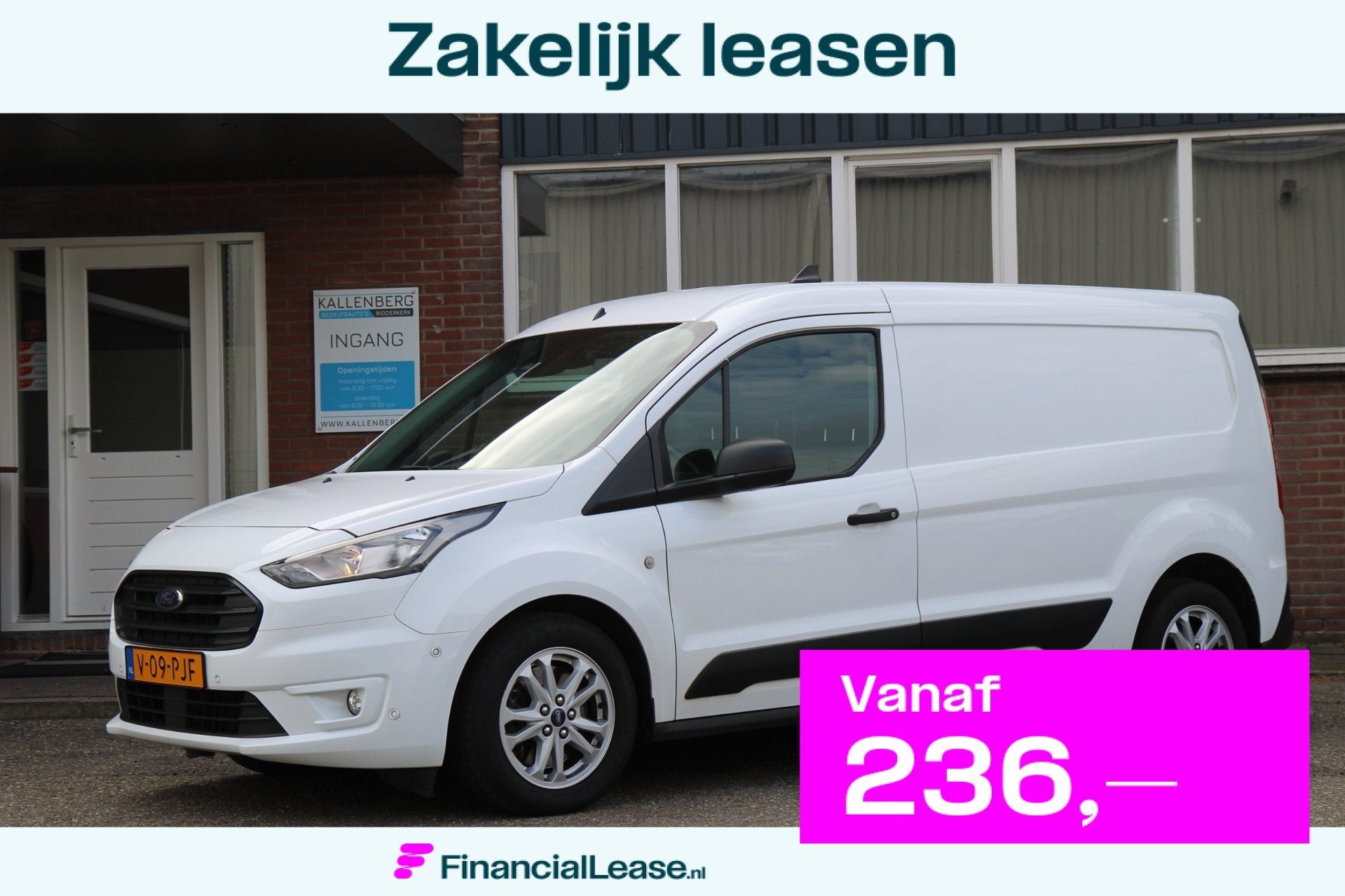 Ford TRANSIT CONNECT 1.5 EcoBlue 120PK L2 Limited / Camera /, Voorwielaandrijving, Stof, Gebruikt, 4 cilinders