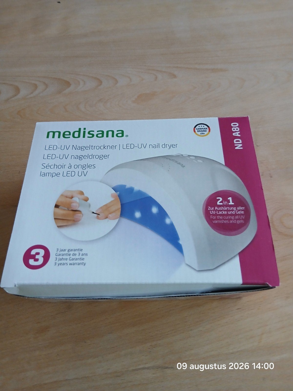gel lak set met uv lamp, Ophalen, Nieuw, Hand- en Voetverzorging