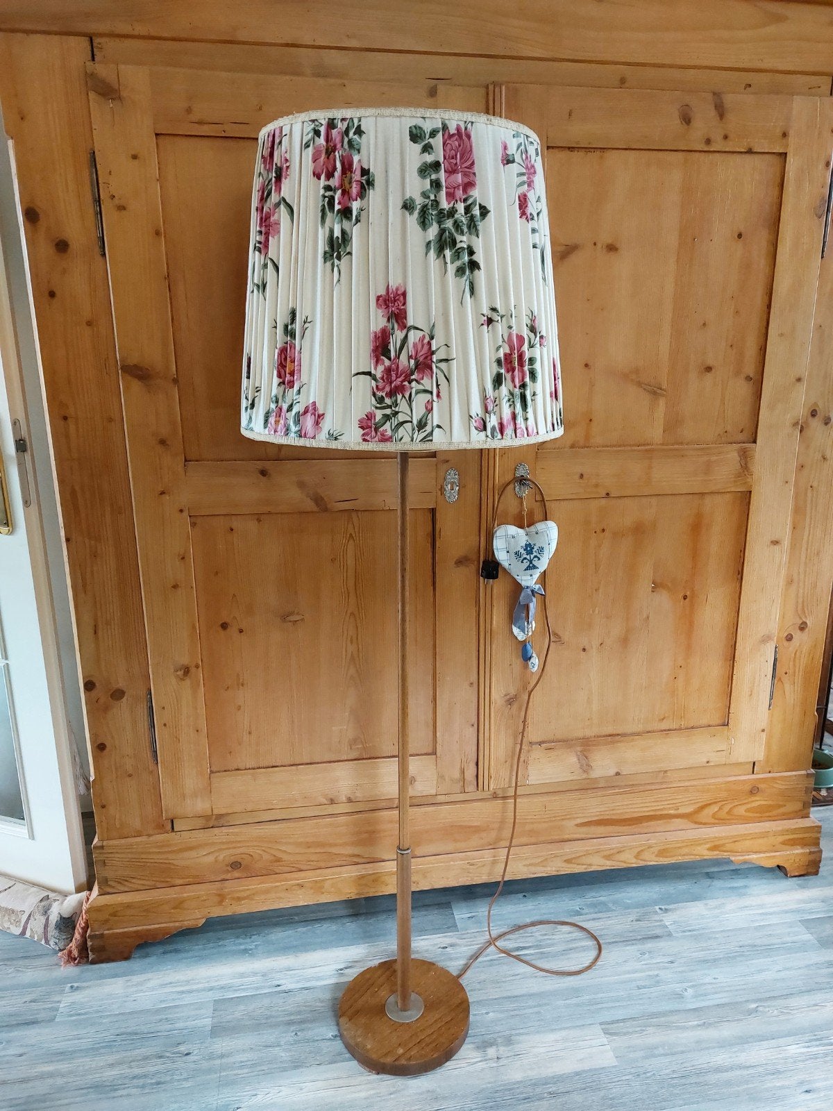 mooie brocante staande lamp, Ophalen, 150 tot 200 cm