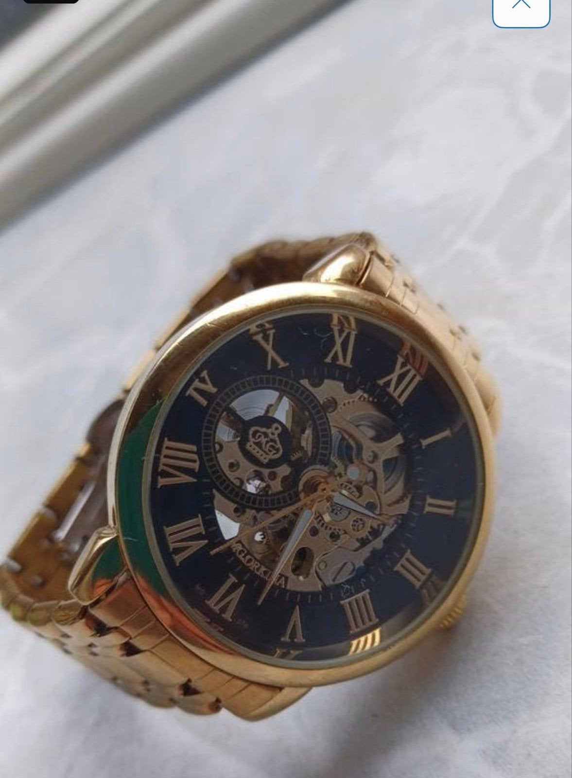 Automatisch skelet horloge, Ophalen of Verzenden